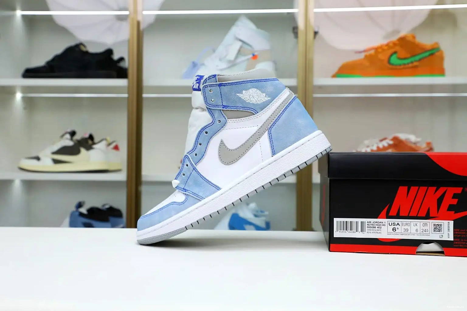 RETRO 'HYPER ROYAL' HIGH JORDAN OG Kimikick AIR 1 0405